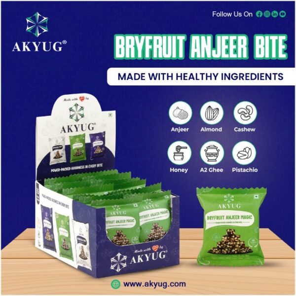 Dryfruit Anjeer Bite - Power-Packed Dryfruit Bar