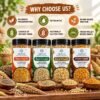 Bajri & Jowar Crunch | Millet Snacks 150 g x Pack of 4 - Image 2